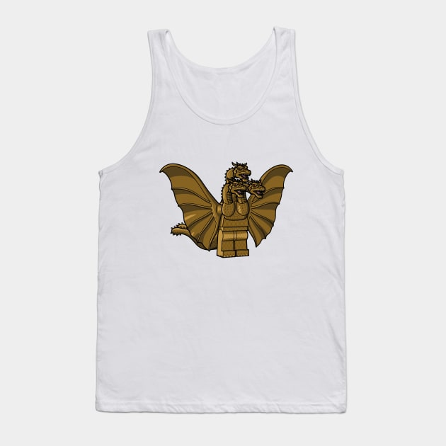 LEGO King Ghidorah Tank Top by schultzstudio